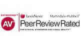 Preeminent | AV | LexisNexis | Martindale-Hubbell | Peer Review Rated For Ethical Standards And Legal Ability
